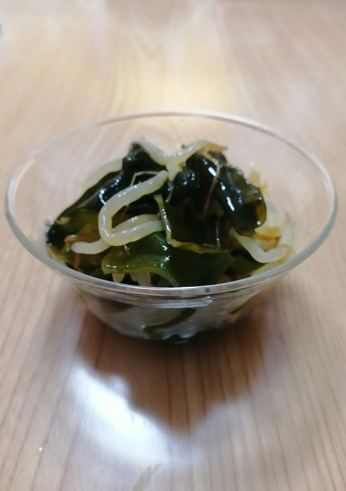 もやしとわかめの三杯酢合え-レシピのメイン写真