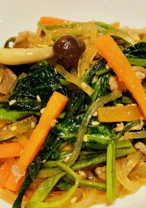 野菜たっぷり 簡単チャプチェ　-レシピのメイン写真