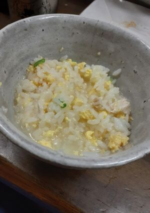 大学生の味方!安上がり中華風卵雑炊-レシピのメイン写真