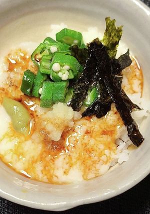 生姜入り！ねばねば丼-レシピのメイン写真