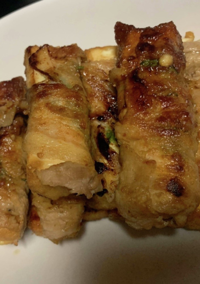 大葉と厚揚げ豆腐の肉巻き-レシピのメイン写真