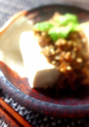 肉味噌のせ冷奴-レシピのメイン写真