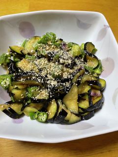 ナスとオクラの中華和え-レシピのメイン写真