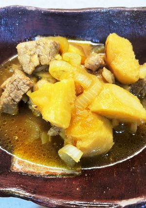 里芋と豚肉のカレー煮-レシピのメイン写真