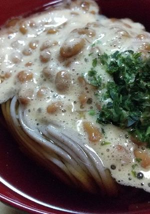 酢納豆そば-レシピのメイン写真