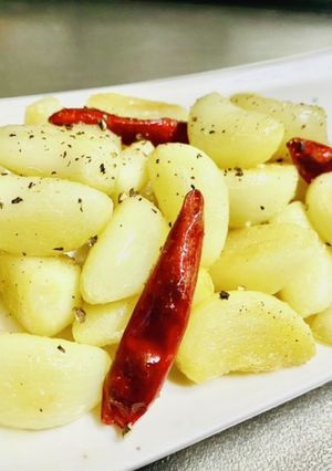 【ニンニク】食べるペペロンチーノ-レシピのメイン写真