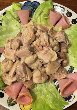 お母さんの鶏の酒蒸し-レシピのメイン写真