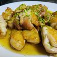 鶏モモの柚子ハチミツ照り煮