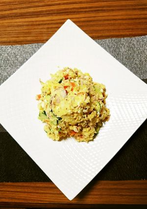ヨウサマの減塩病院食のポテトサラダ-レシピのメイン写真