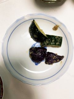 レンジ食べきりズッキーニ茄子中華風煮浸し-レシピのメイン写真