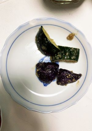 レンジ食べきりズッキーニ茄子中華風煮浸し-レシピのメイン写真