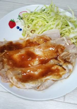 レンジで簡単★３分で★豚のしょうが焼き-レシピのメイン写真