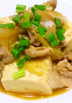 簡単☆豚こまの肉豆腐-レシピのメイン写真