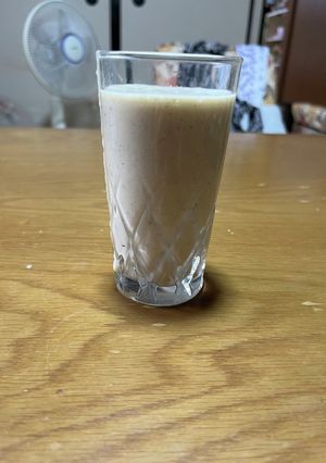 白桃とバナナのきな粉スムージー-レシピのメイン写真