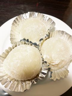 レンジでカンタン梅大福-レシピのメイン写真