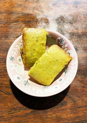 ヨーグルトと抹茶のミニパウンドケーキ-レシピのメイン写真