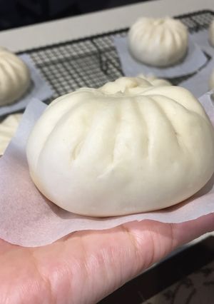 肉まんを簡単に包む方法-レシピのメイン写真