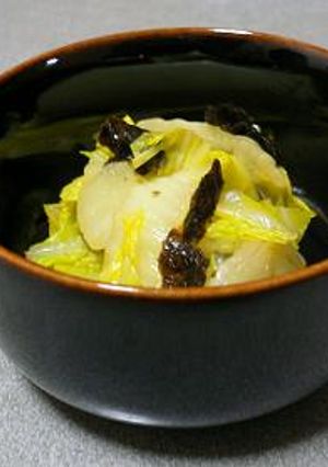 5分で簡単!!!白菜と海苔の和え物-レシピのメイン写真