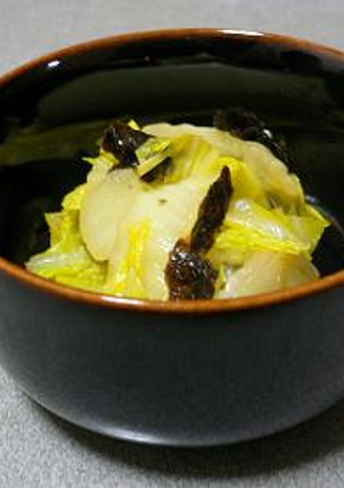 ５分で簡単！！！白菜と海苔の和え物-レシピのメイン写真
