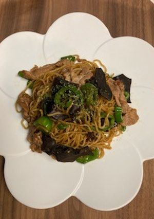 食感が楽しいお気に入り焼きそば-レシピのメイン写真