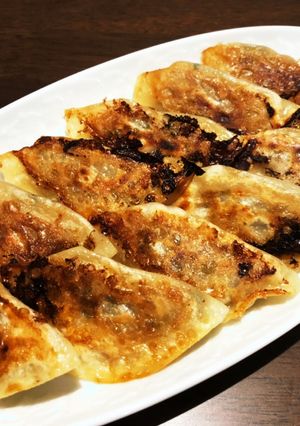 たっぷり夏野菜の【焼き餃子】-レシピのメイン写真