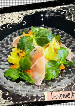 生ハムトッピング!塩こうじ焼きそば♪-レシピのメイン写真