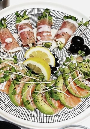 アボカドとサーモンのわさび醤油-レシピのメイン写真