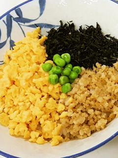 【丼】三食どんぶり(お弁当にも)-レシピのメイン写真