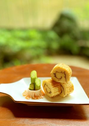 オレンジ風味の伊達巻-レシピのメイン写真