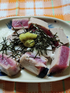 炙りマグロ山かけ-レシピのメイン写真