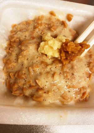 納豆簡単アレンジ（味噌とおろし生姜）-レシピのメイン写真