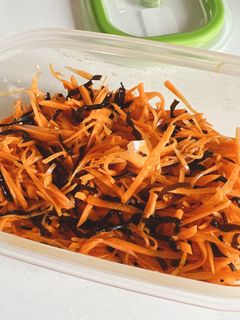 人参と塩昆布和え-レシピのメイン写真