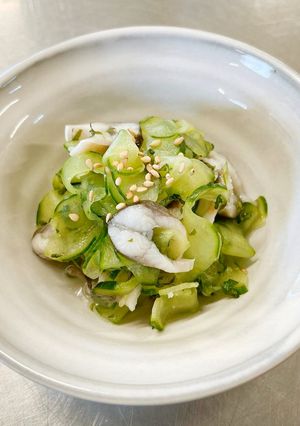 鮎の酢の物（鮎のせごし）-レシピのメイン写真