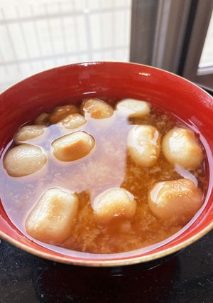 普段使っている味噌で！豆麸のお味噌汁-レシピのメイン写真