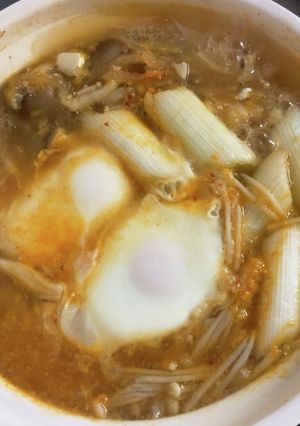 超簡単シーフードミックスの豆腐チゲ-レシピのメイン写真