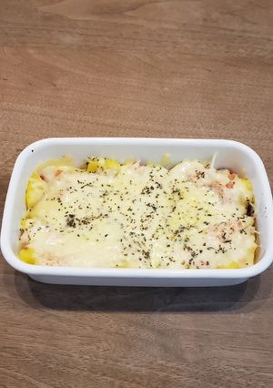 トマトとじゃがいもの明太チーズ-レシピのメイン写真