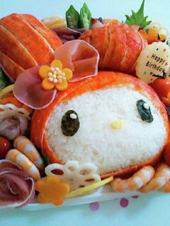【お寿司ケーキ】マイメロディ*誕生日-レシピのメイン写真