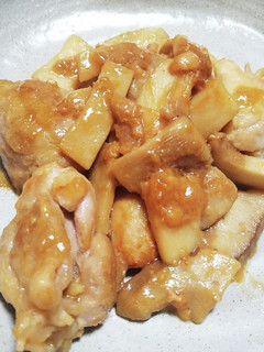鶏もも肉とえりんぎの味噌炒め-レシピのメイン写真