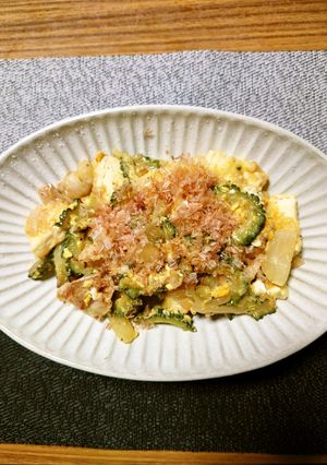 ヨウサマの減塩ゴーヤチャンプル-レシピのメイン写真