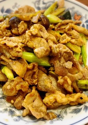豚肉のバタポン炒め-レシピのメイン写真