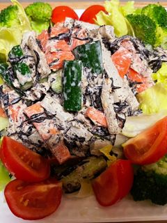 ひじきと野菜の和風サラダ-レシピのメイン写真