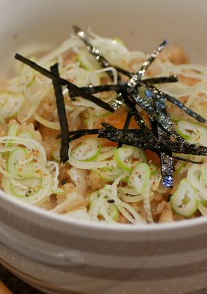 ひとくちコンロで簡単!炊き込み風親子丼-レシピのメイン写真