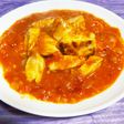 鶏ムネ肉のトマトソース煮♪チーズ入り♪