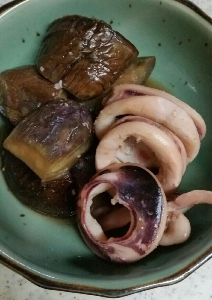 とろとろなすとやわらかイカの煮物-レシピのメイン写真