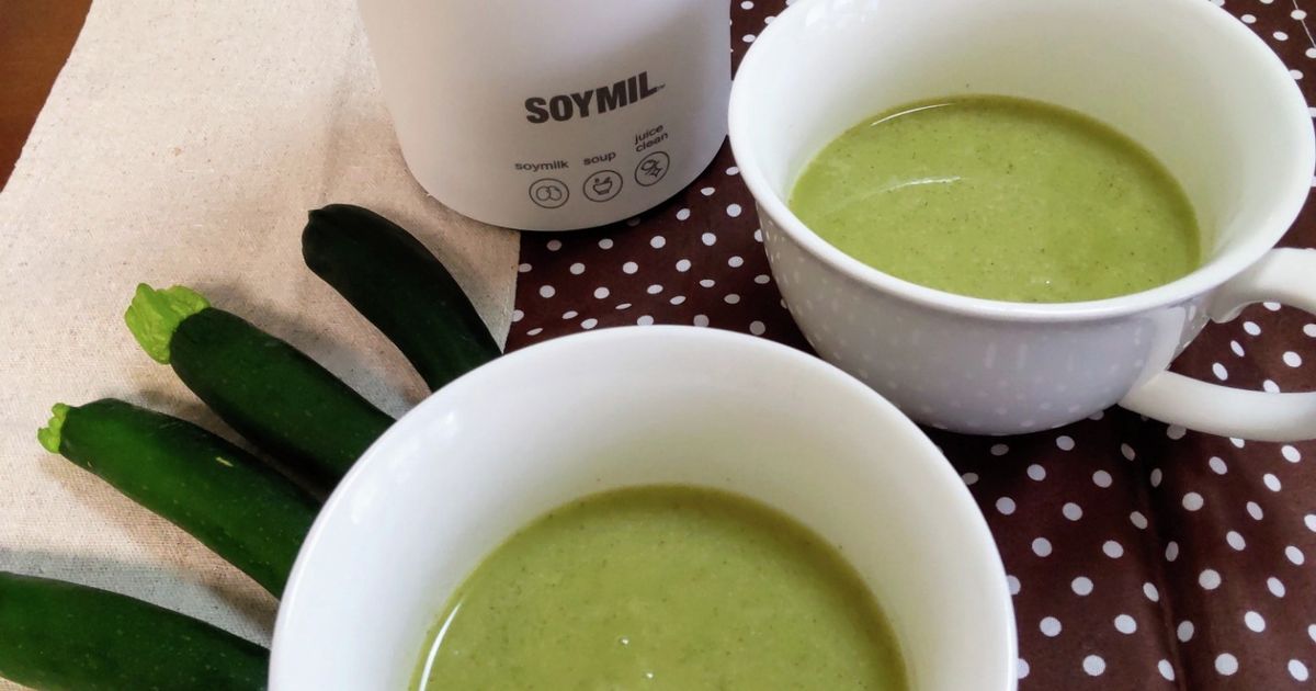 Soymil De ズッキーニポタージュ by 320coco 【クックパッド】 簡単