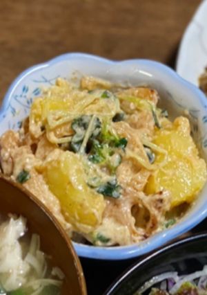 蓮根とジャガイモの明太マヨ和え-レシピのメイン写真