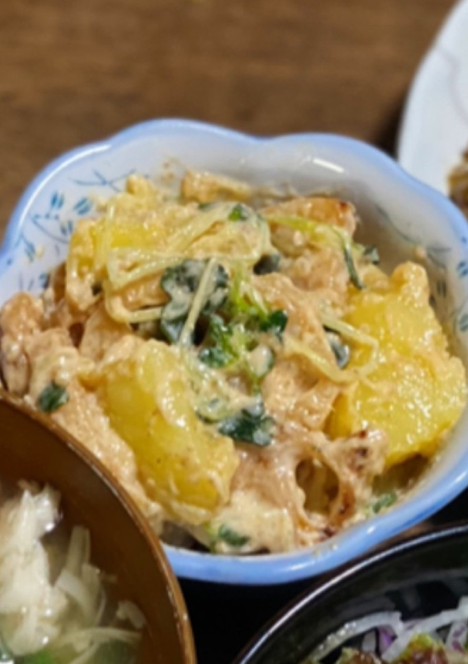 蓮根とジャガイモの明太マヨ和え-レシピのメイン写真