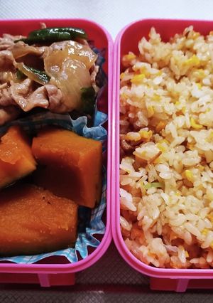 娘弁当(7/19旦那有休、息子半日)-レシピのメイン写真