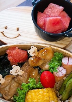 娘のお弁当　R4.7.19-レシピのメイン写真