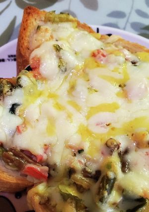 残りおかずdeトースト-レシピのメイン写真